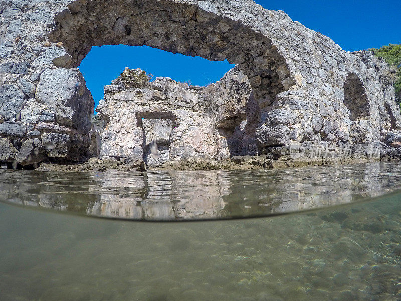 克利奥帕特拉巴斯。Fethiye /土耳其